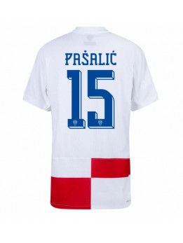 Billige Kroatia Mario Pasalic #15 Hjemmedrakt EM 2024 Kortermet